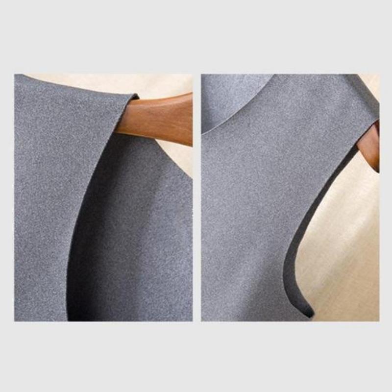 Men Winter Seamless Vest V-neck Sleeveless Thermal Underwear Elastic Slim Fit Bottoming Shirt Tops