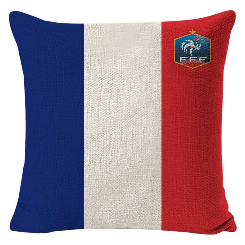 Russia National Flag Linen Pillow Cover Cotton Linen Sofa Home Decor Cushion Cover For Car Bedroom Almofadas
