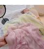 Women's Summer 2021 Thin Ice Silk Cardigan - Korean Style, V-Neck, See-Through, Long Sleeve Knit Top.