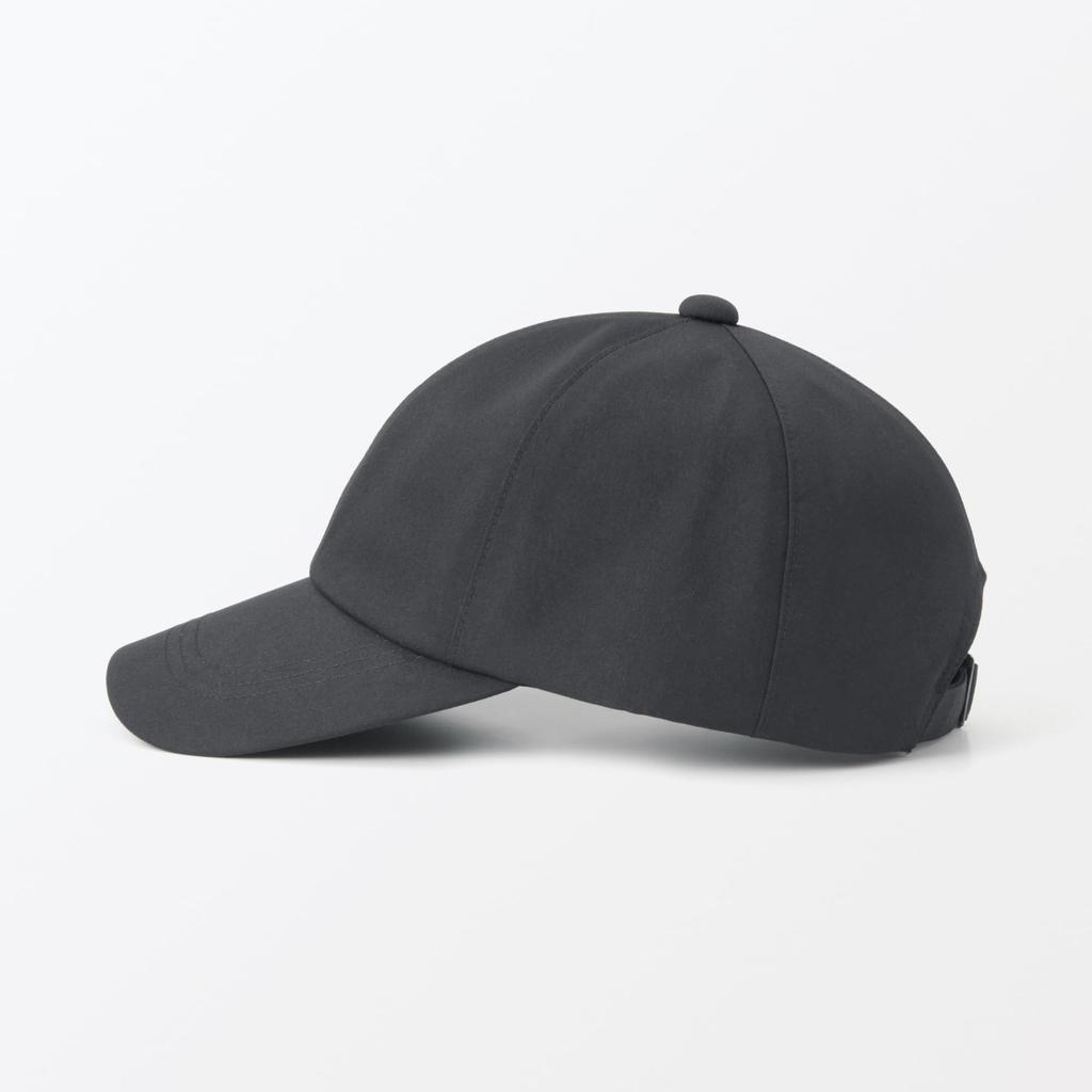 MUJI Cap Unisex Adults DBB09A5A Black 55-59cm