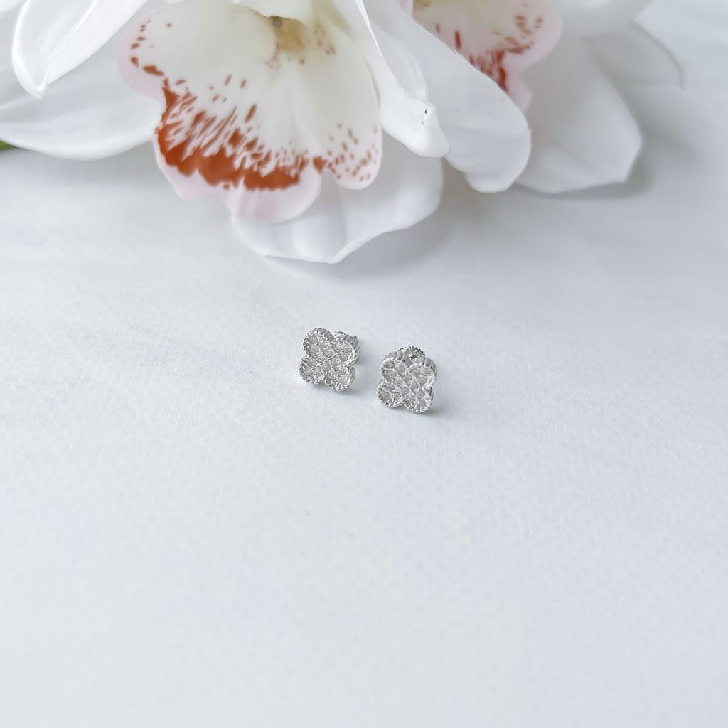 Silver Earrings with Cubic Zirkonia (2147961)