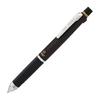Zebra DelGuard 2C 2-Color Ballpoint Pen + Mechanical Pencil, Matte Dark Brown (P-B2SA85-AZ-MTDE) - Refillable, Smudge-Proof Ink