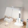 Hodiny LED Stolní lampa USB dobíjecí Stmívatelné Stolní světla Skládací Ochrana očí Stolní Pracovní stůl  Čtení  Noční světlo  Lampy