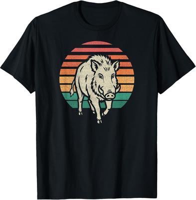 Sponsored Ad - Hog Boar Hunting Retro 70s T-Shirt