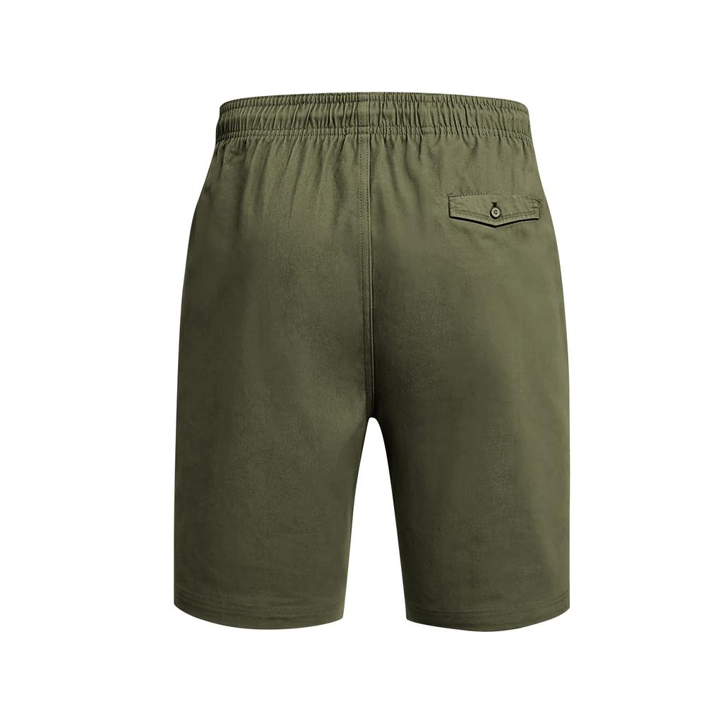 Men Casual Straight Fit Shorts with Pockets Breathable Lightweight Fabric Classic Design for Daily Wear
