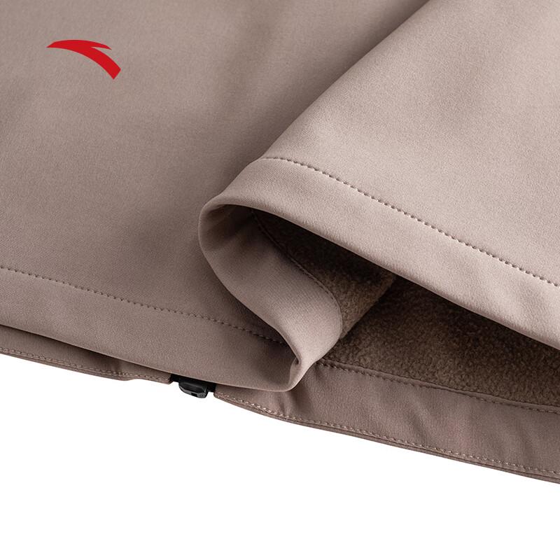 Anta Men's Hooded Fleece-Lined Sports Jacket