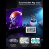 All-in-One   Studio Controller, with 15  ro Keys, for OBS Twitch  , Compatible with PC &   Custom Console, for Photo Video Editing