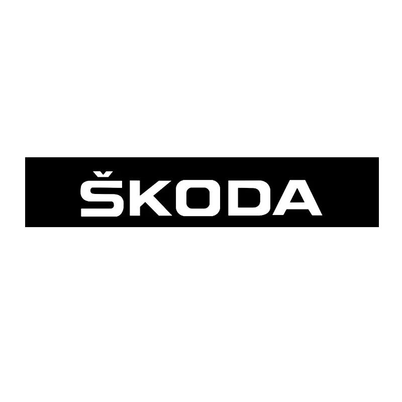 HLLQ9 New Design Car Stickers Creative Vinyl Car Sticker Reflective Decals For Skoda Octavia 3 Kodiaq Fabia Rapid Superb 2 Kamiq Karoq