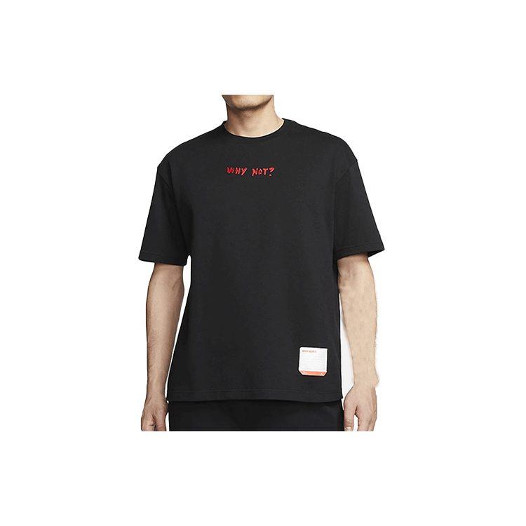 Jordan T Shirts Men's Black Crew Neck Moderate Straight Fit CW4258-010