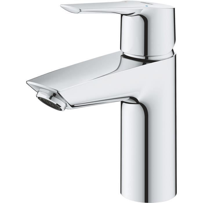 Miscelatore monocomando lavabo Grohe Start - Misura S - Limitazione della temperatura - Risparmio idrico - 23550002
