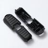 50/100Pcs Paracord Lanyard Zipcords Stoppers Paracord Clip Elastic Shoelaces Shock End Clasps Replacement