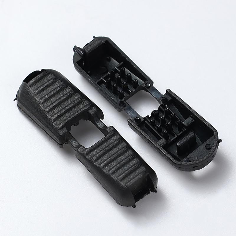 50/100Pcs Paracord Lanyard Zipcords Stoppers Paracord Clip Elastic Shoelaces Shock End Clasps Replacement