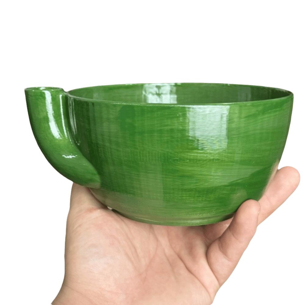 Imitation Ceramic Berry Swirl Bowl 360 Degree Cleaning Drain Holes Fruit Swirl Colander Quick Drainage Center Cone Design