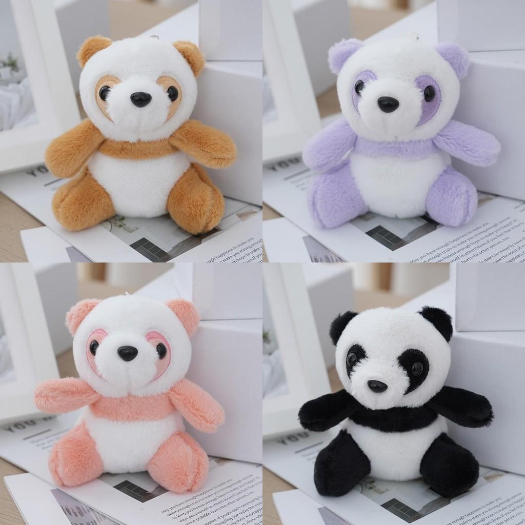 Adorable Plush Panda Backpack Pendant Soft Toy Customizable Stuffed Animal Keepsake