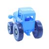 Early Learning Mini Blue Tractor Sliding Toy Musical Car Model Car Farmer Toy  Birthday Gifts
