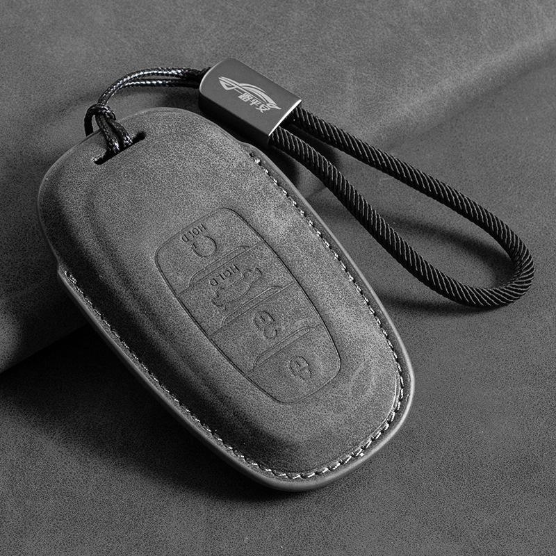 Car Key Case for Hongqi H5, E-HS9, HS5, H9, EQM5, HS7 - Unisex Interior Accessory