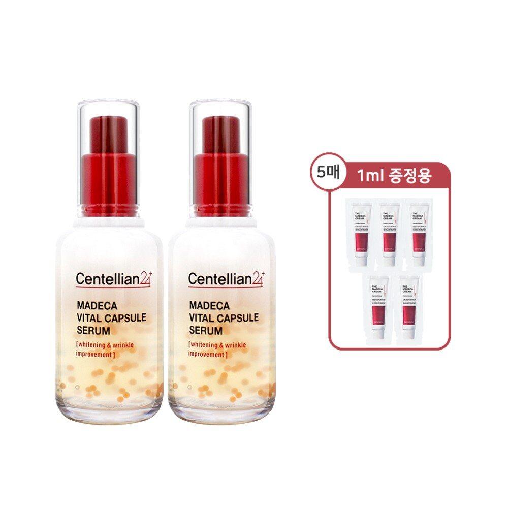 

CENTELLIAN24 Madeca Vital Capsule Serum 50ml x 2 + Season 6 Cream 1ml x 5 sheets