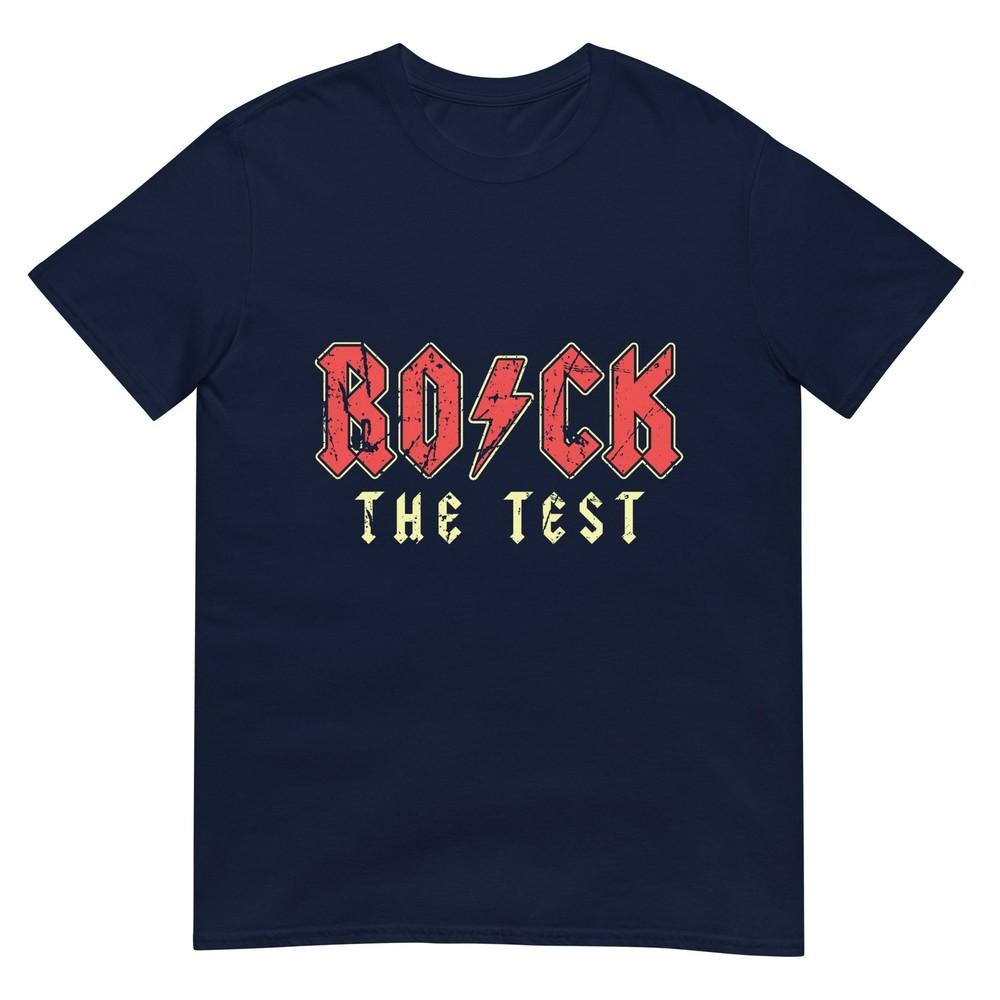Abcd Rock The Test Day Teacher Student Motivational Testing TShirt S