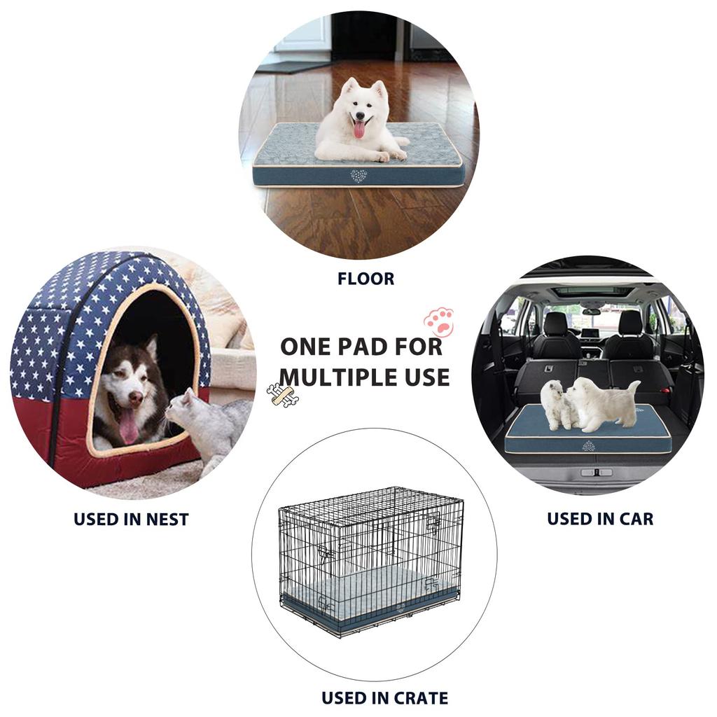 VANKEAN Dog Dog Pet Machine For Indoor For Small and Medium Size Small Mat, Bed, Bed, Breathable, Warm, Waterproof, Reversible, Removable, Washable,
