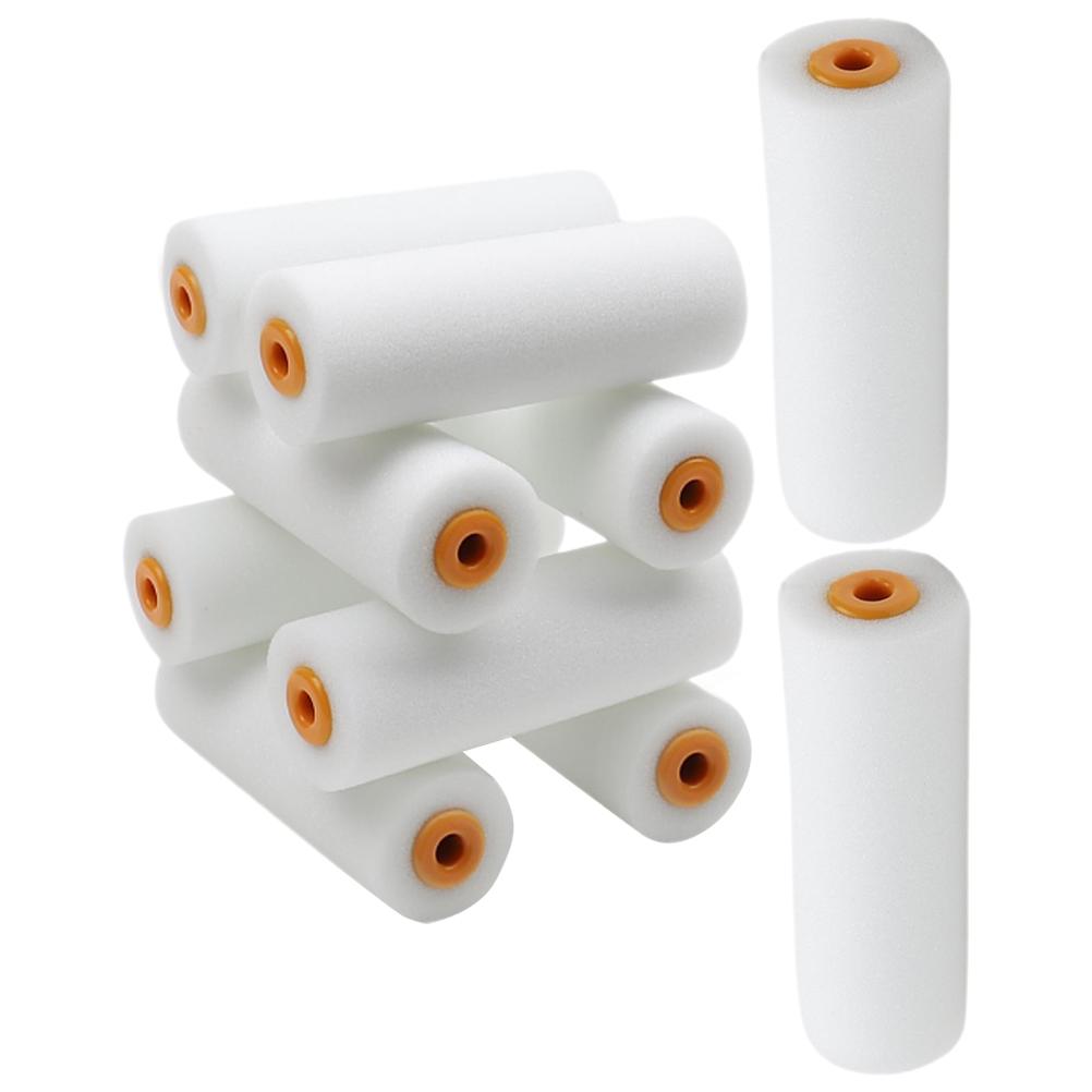 10 pcs Sponge Paint Roller Small Paint Roller Covers Replacement Paint Roller Nap