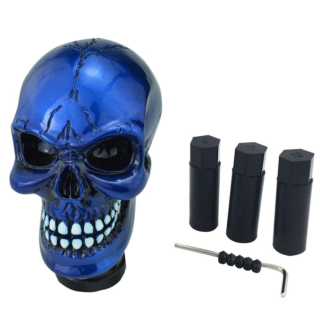 Bashineng Skull Car Shift Knob Gear Stick Head Cute and Fashion Shift Transmission Fits