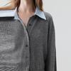 ELLE Two-Piece Casual Long Sleeve Knit Cardigan With Lapel Sweater Women Cardigans EM52632