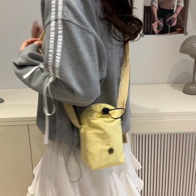 Multi-Pocket Mobile Phone Bag Women's Lightweight Shoulder Crossbody Bag Water-Proof Small Bag