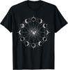 Moon Phases and Geometric Design for Astrology Lovers T-Shirt