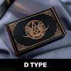 A1A2 Push Pull Tarot Cards Storage Box Portable Card Container Astrologys Trinkets Box Divination Card Storage Case