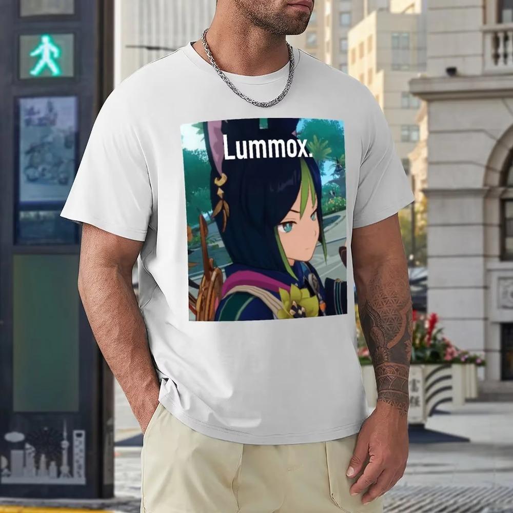 Crewneck Tighnari  For Sale T-shirt  Sports Top Tee Novelty Humor Graphic Aactivity Competition USA Size