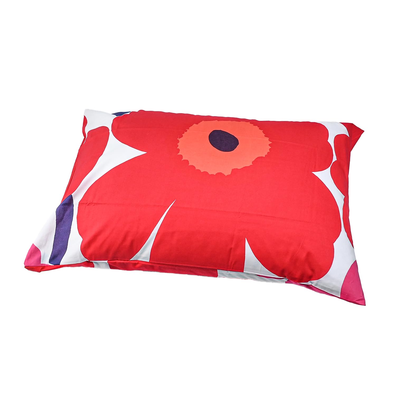 Наволочка Marimekko 067714 001 (Наволочка) UNIKKO/Красный, Скандинавский стиль [Параллельный импорт]
