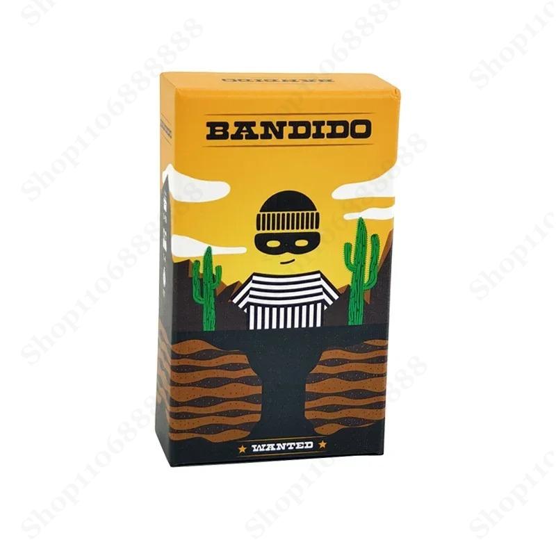 Bandido Bandida Family Table Game 1-4 Players Strategy Card Game For Party Fun With Chinese English Explanations Christmas (As shown-18956)-