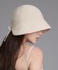 Hwaiteusaenjeu Ribbon Bonnet Hat Bordeaux (6 Colors)