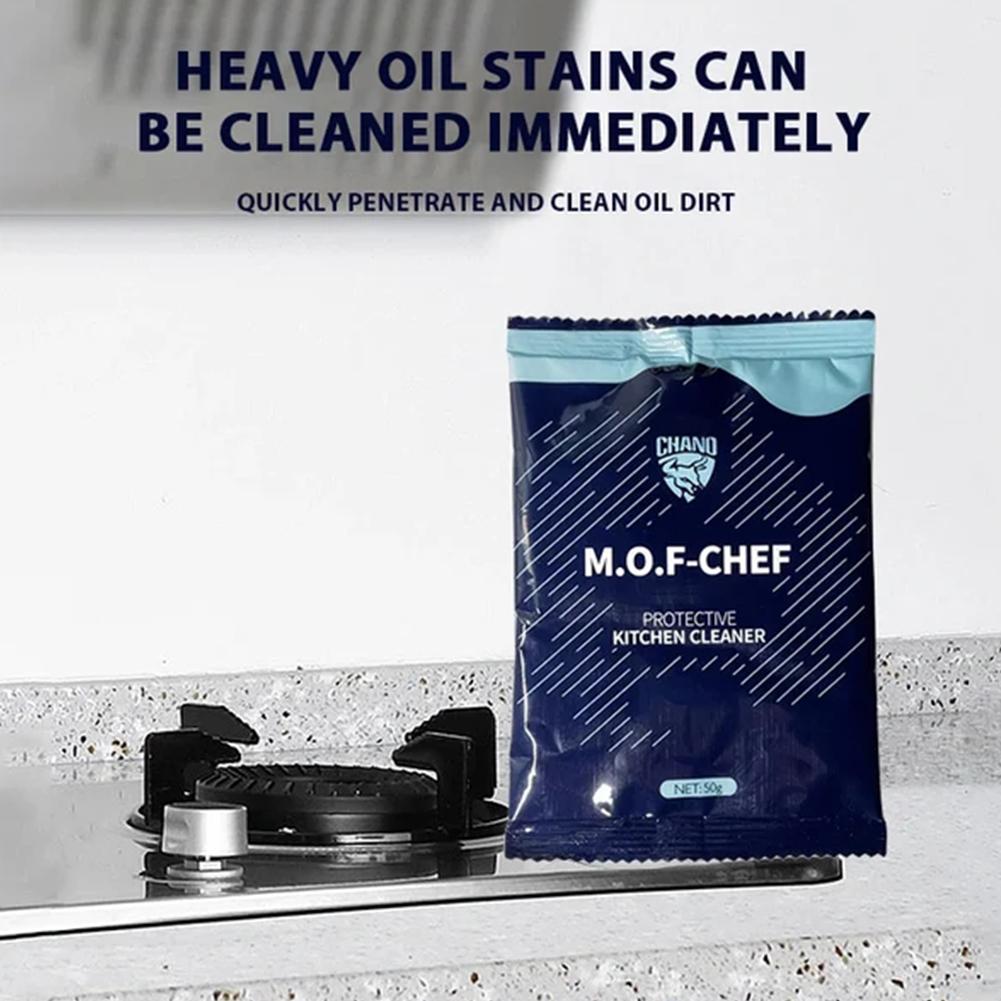 Concentrated Heavy Oil Cleaning Kitchen Biological Enzyme Oil Removal Powder Cleaning Agent Kitchen Range Hood Oil Stain Removal