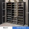 Shoe Rack Dustproof Stackable Shoe Shelf Multilayer Detachable Big Capacity Storage Racks Transparent Entrance Storage Shelves