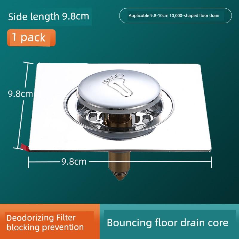 Floor Drain Odor Preventer Toilet Sewer Anti-Odor Handy Gadget Anti-Insect Anti-Odor Mat Deodorant Core Closure Cover