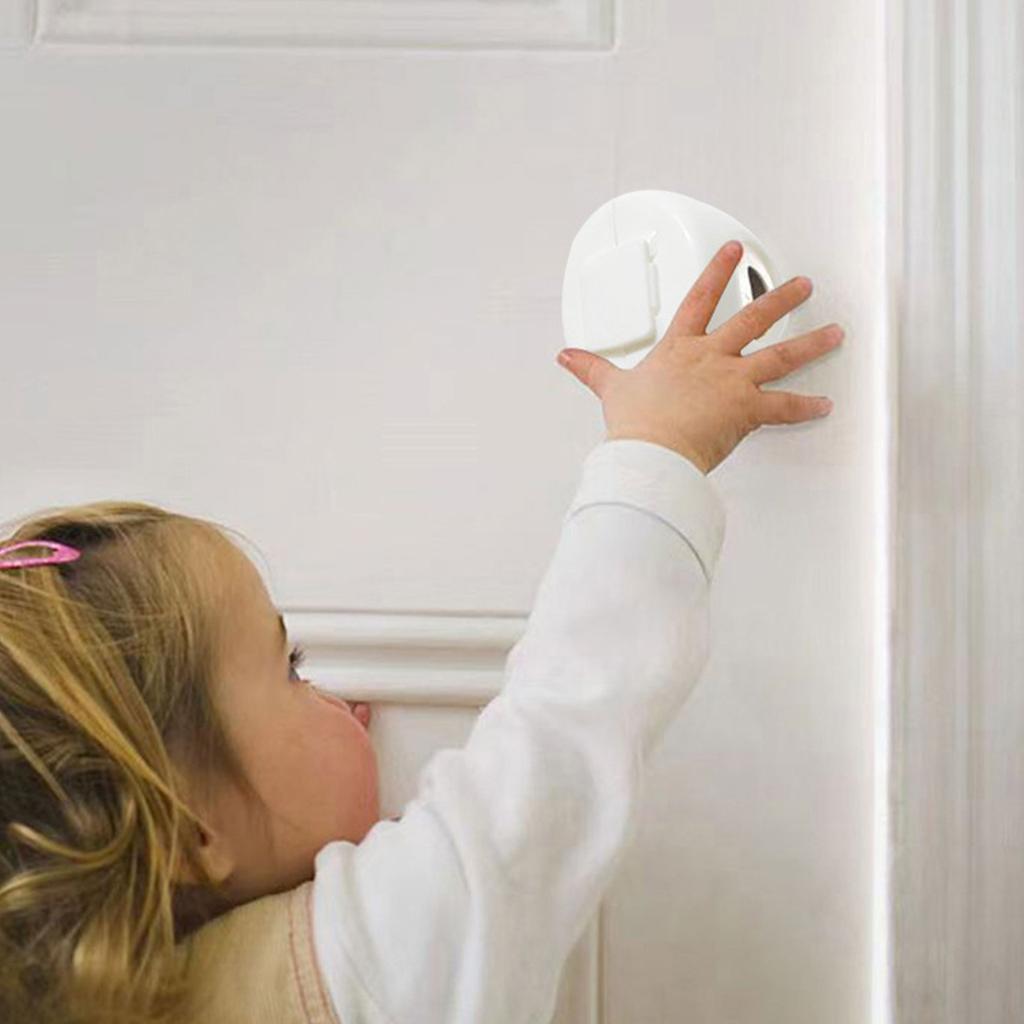 Baby Safety Door Knob Protective Cover Child Proof Designing Prevent Accidental Opening Enhancing Home Security