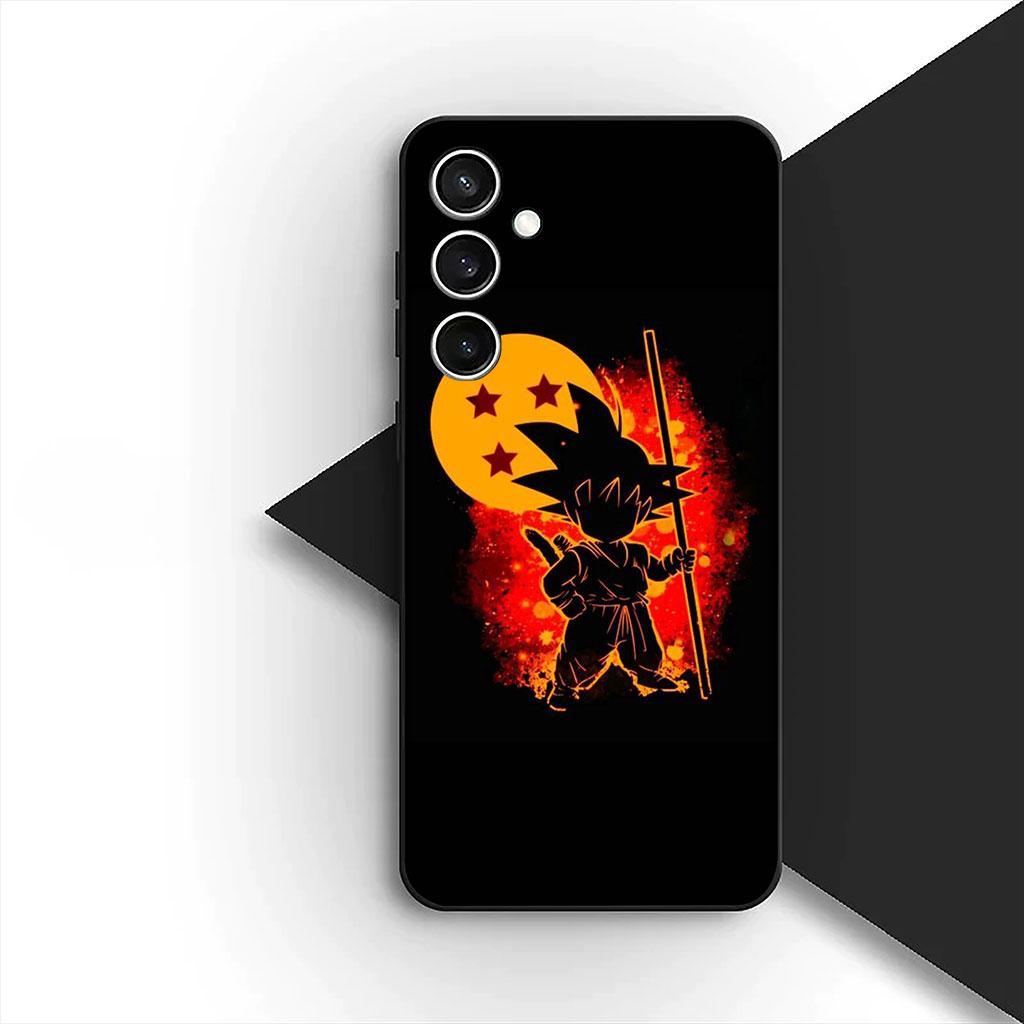 Phone Cover for Samsung Galaxy S22 S21 S20 FE Ultra Plus A07 A17 A15 A16 A25 A57 A37 Soft Case Dragons Balls Goku Son Gohan z
