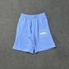 Corteiz Streetwear Short Pants Men Women Alcatraz Ship Print Loose Fit Cotton Shorts