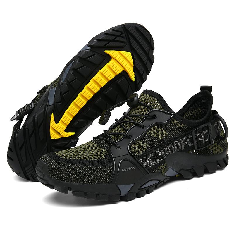 2026 Summer Men Women Trekking Hiking Shoes Summer Mesh Breathable Men Sneakers Outdoor Trail Climbing Sports Shoes Size 36-47