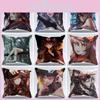 Genshin Impact Hu Tao Pillow Case Soft Plush Cushion For Magical Home Decoration