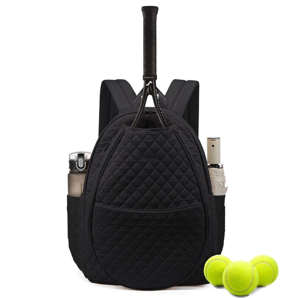 Large Capacity Tennis Bag Quilted Tennis Racket Bags New Sling Crossbody Backpack  Women Men