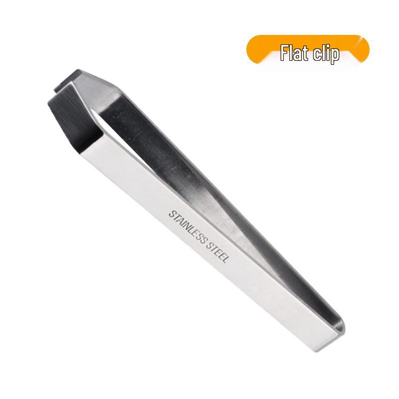 Promotional Stainless Steel U-shaped Tweezers for Fish Bones and Poultry Feather/Hair Removal