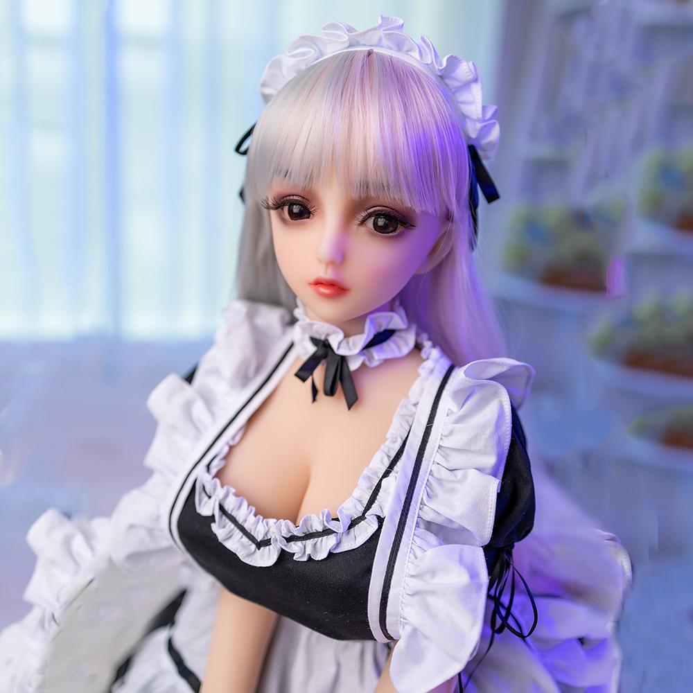 Kvadratelement for hele kroppen 80 cm 3D Silikon Sex Doll TPE Realistic Ass Anal Vagina Sexleketøy for voksen