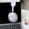 Applicable AirPods Max Earmuffs Tpu Transparent and Light Korean Ins Girl Heart Apple Headphone Case