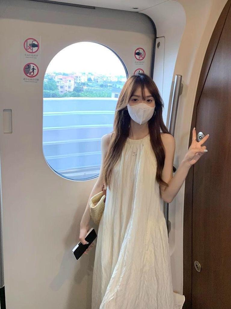 Pure Color Sleeveless Off-Shoulder Halter Maxi Dress - Summer Fairy Casual Bell-Shaped Style