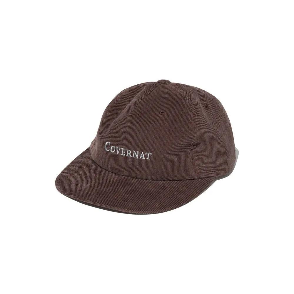 Authentic Logo Corduroy 5-Panel Cap Brown CO2504CA01BR 279520 F