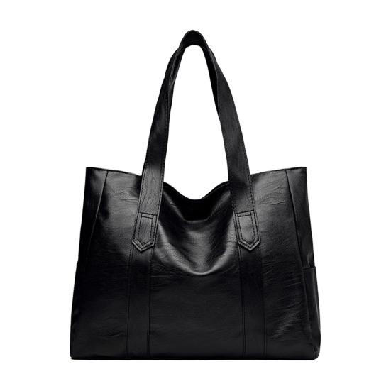 Damen Umhängetasche Kunstleder Tragetasche Große Kapazität Handtasche Pendeltasche für Wochenendausflug Party Shopping Tägliche Erledigungen