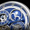 Fashion ONOLA Men Automatic Mechanical Watch Men Stainless Steel Skeleton Wristwatch Men Leather Strap Watch