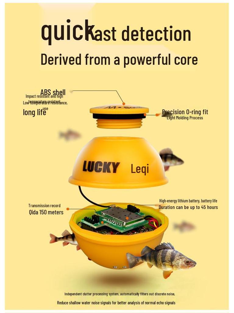 Leqi Wireless Fish Finder Fishing Gear